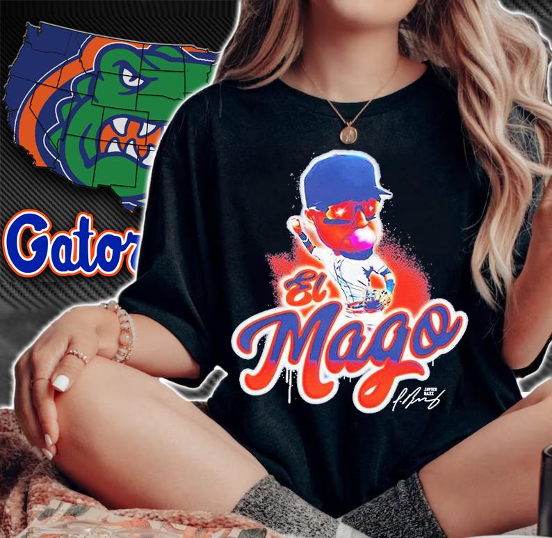 Javier Baez El Mago Signature T-Shirt t-shirt woman shirt