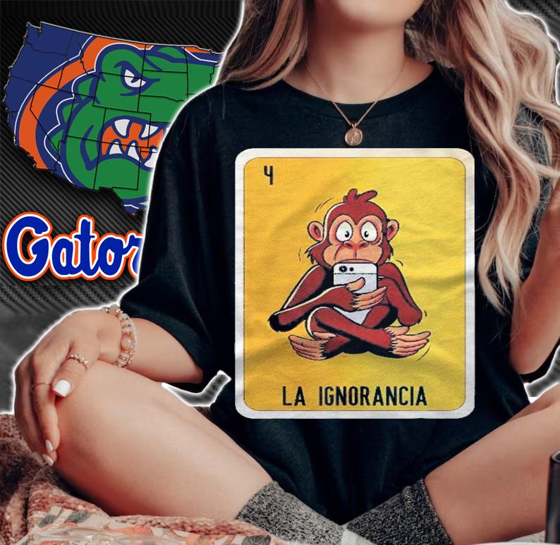 La Ignorancia Mexican Lottery Bingo Cards shirt t-shirt woman shirt
