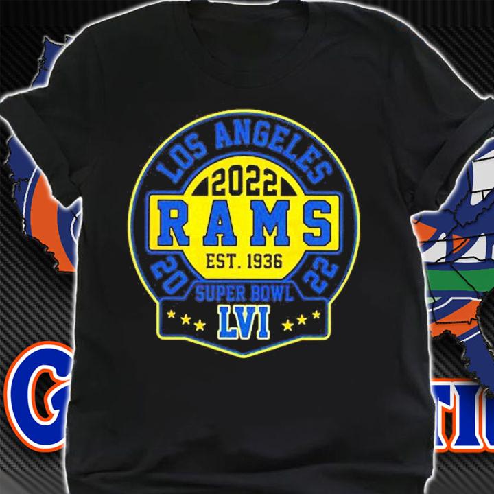 Los Angeles Rams 2022 Super Bowl LVI T-Shirt t-shirt