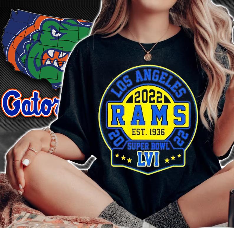 Los Angeles Rams 2022 Super Bowl LVI T-Shirt t-shirt