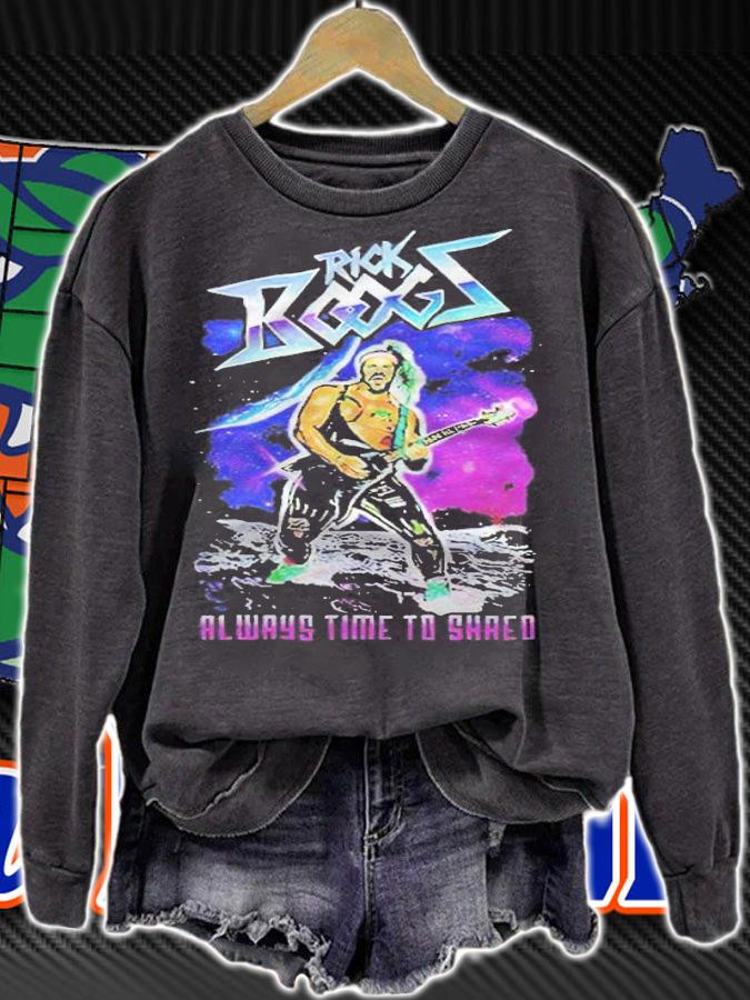 Rick Boogs always time to shaed T-shirt t-shirt sweatshirt