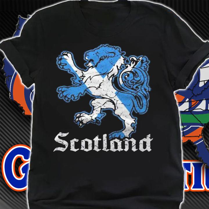 Scotland Scottish Lion Coat Of Arms Flag Shirt t-shirt