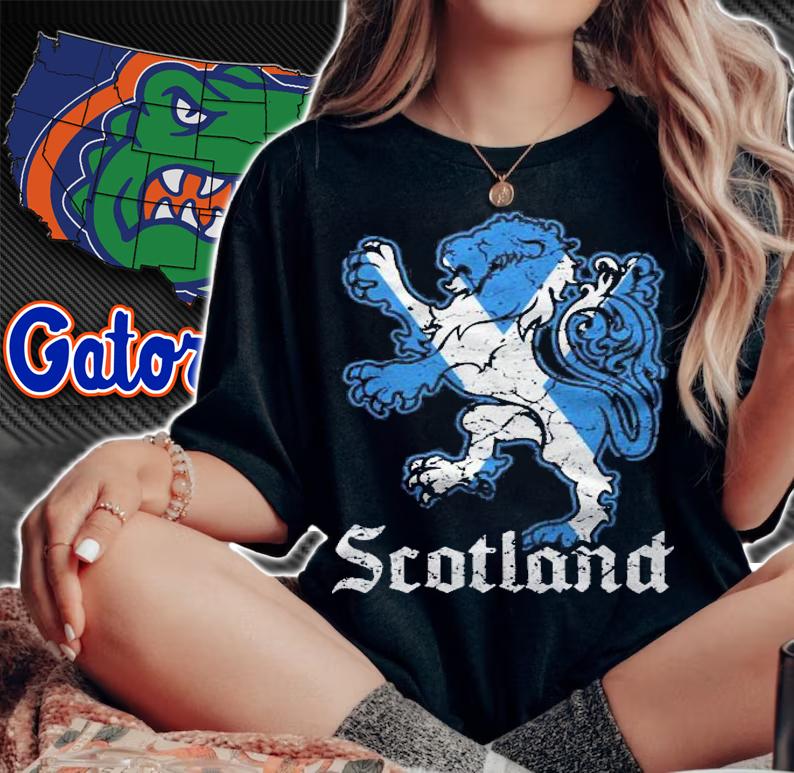 Scotland Scottish Lion Coat Of Arms Flag Shirt t-shirt