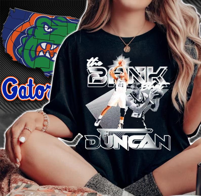 Tim Duncan The Bank Shot Signatures Shirt t-shirt