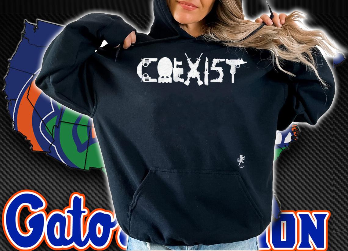 Coexist Firearms Gun 2Nd Amendment Shirt t-shirt hoodie