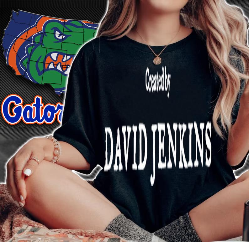 Created By David Jenkins T-Shirt t-shirt woman shirt