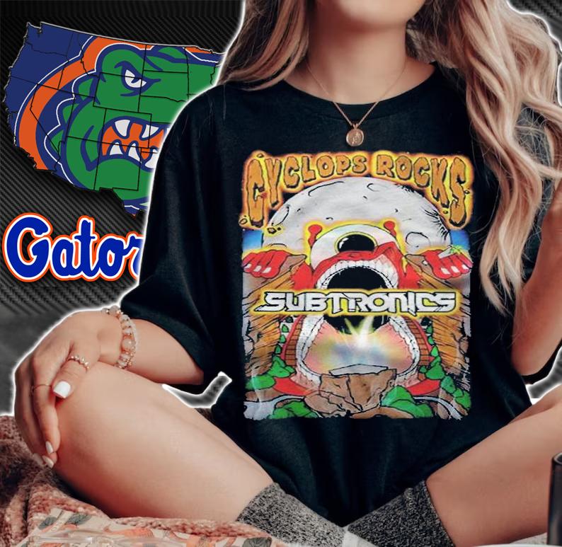 Subtronics Cyclops Rocks T-shirt t-shirt woman shirt