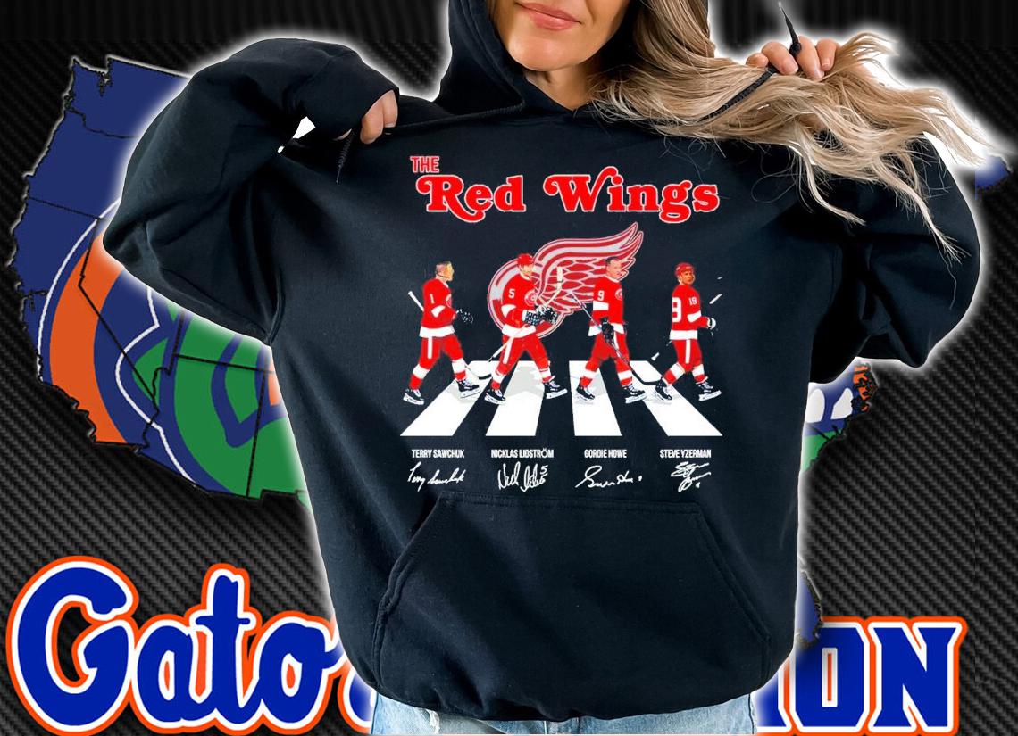 The Red Wings Abbey Road Signatures Shirt t-shirt