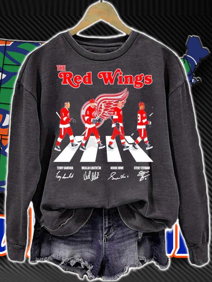 The Red Wings Abbey Road Signatures Shirt t-shirt