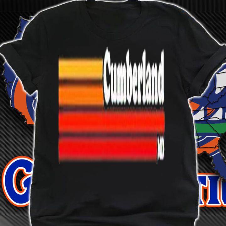 Vintage 1980S Graphic Style Cumberland Maryland T-Shirt t-shirt