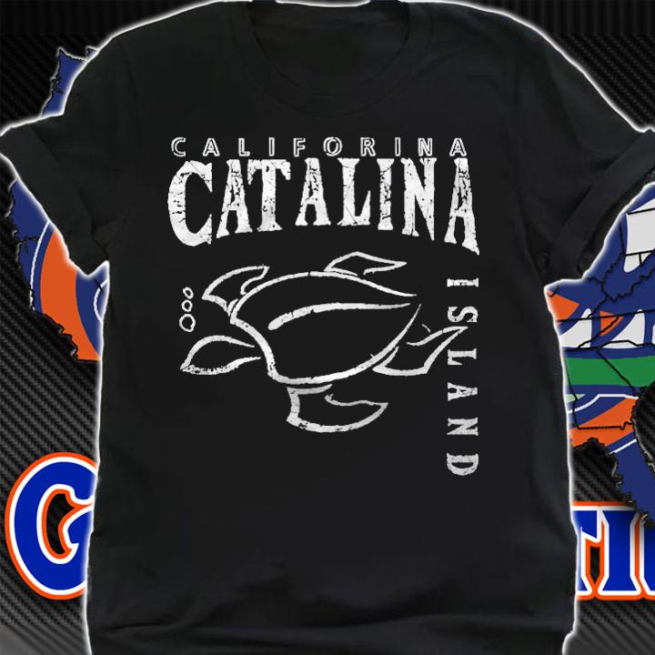 Catalina Island Turtle Lover Zip T-shirt t-shirt shirt