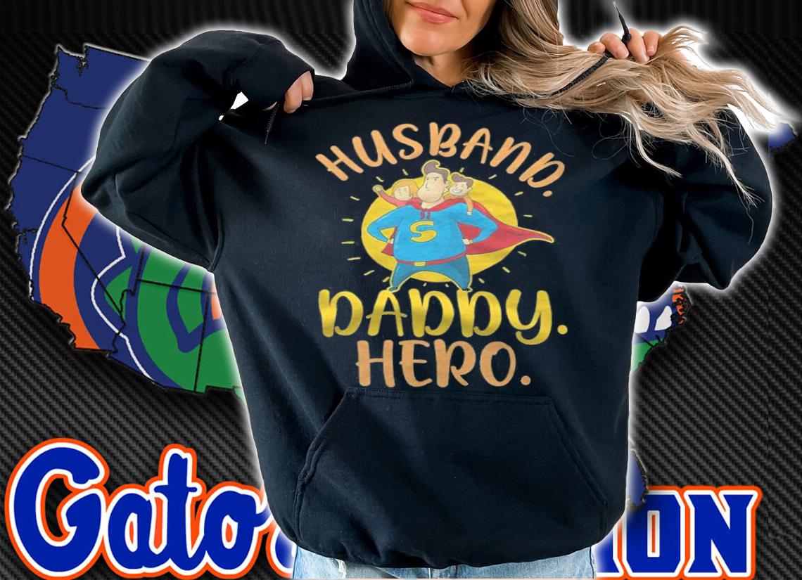 Husband daddy hero funny T-shirt t-shirt