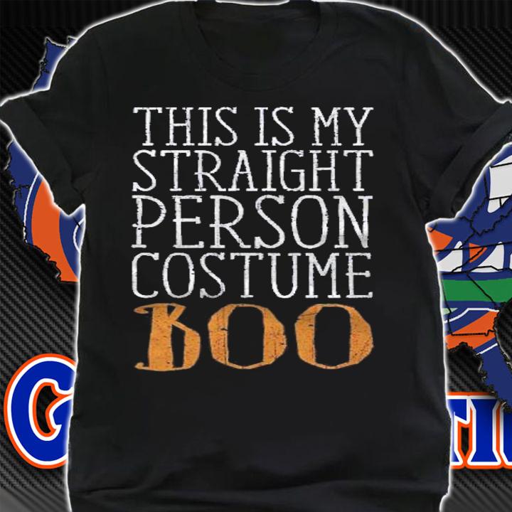 My Straight Person Costume Boo Lgbt Funny Halloween Apparel Shirt t-shirt shirt