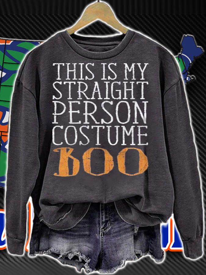 My Straight Person Costume Boo Lgbt Funny Halloween Apparel Shirt t-shirt sweatshirt