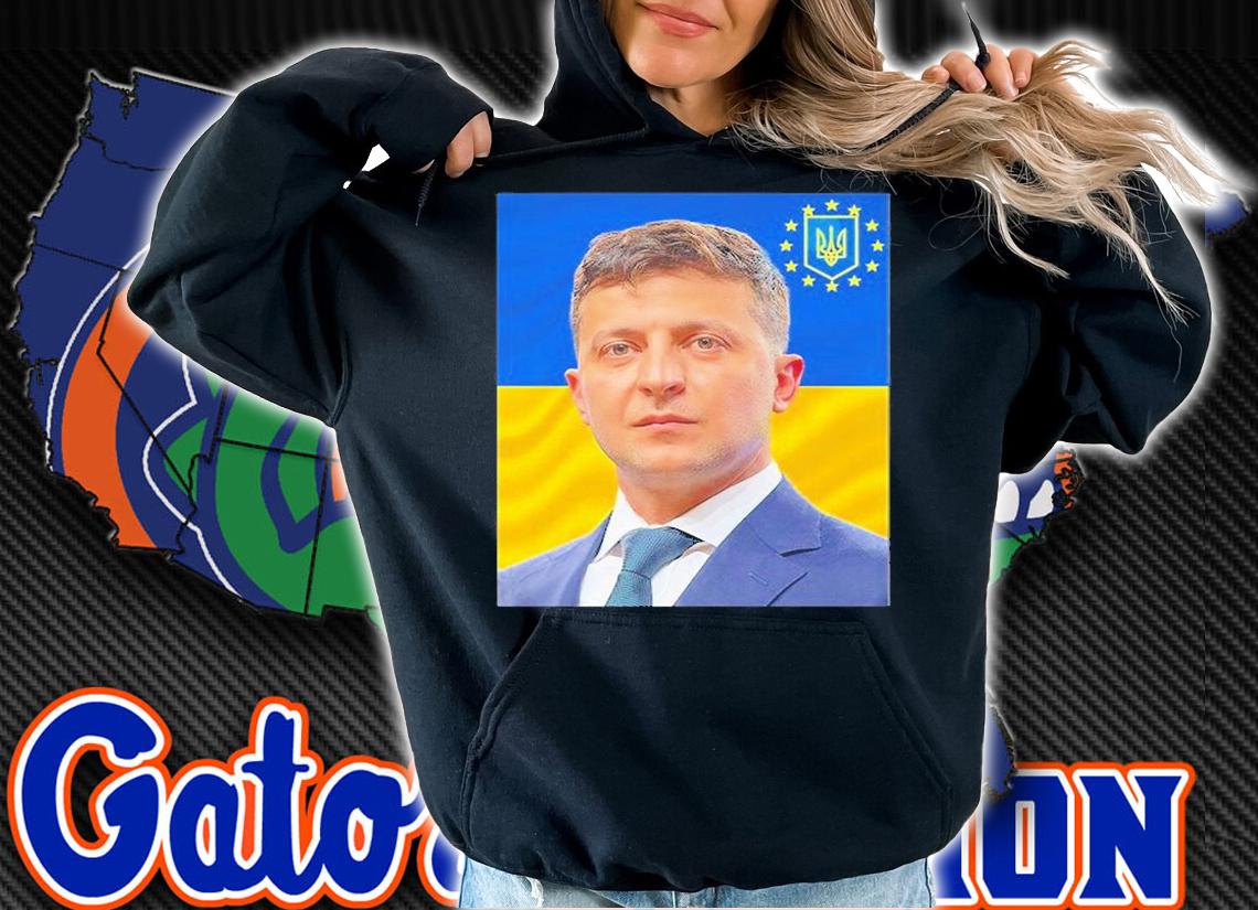 President Of Ukraine Volodymyr Zelensky Stand With Ukraine T-Shirt t-shirt