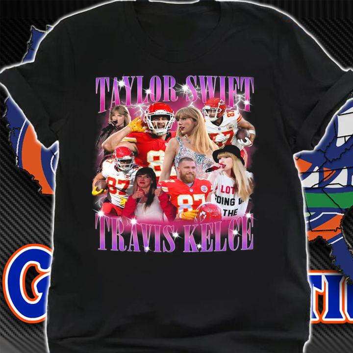 Taylor Swift Travis Kelce Vintage Art t-shirt