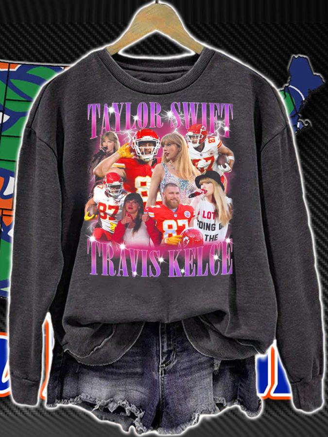 Taylor Swift Travis Kelce Vintage Art t-shirt