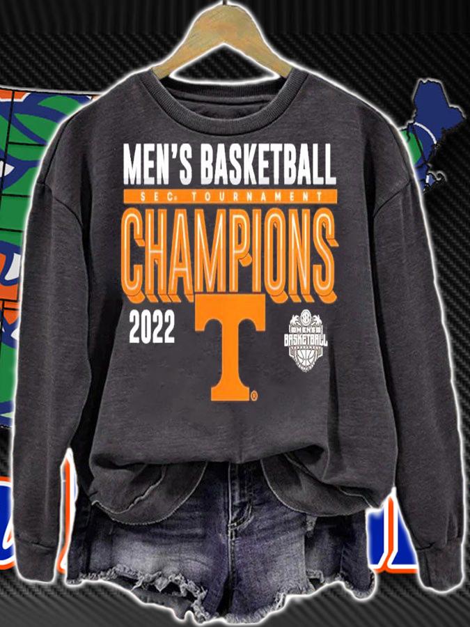 Tennessee Volunteers 2022 SEC Tournament Champions basketball shirt t-shirt