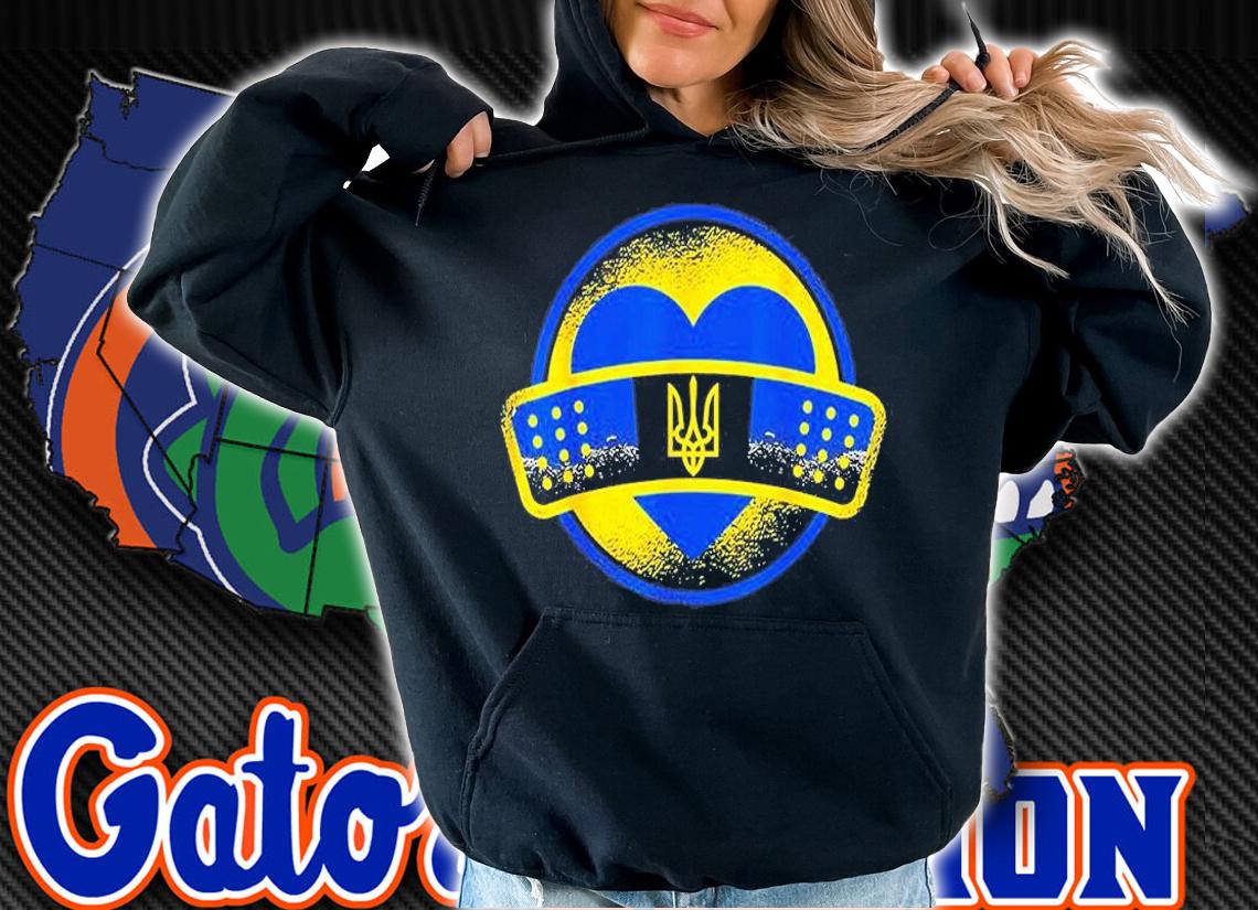 Ukraine Flag Ukrainian Heart T-Shirt t-shirt hoodie