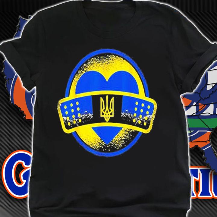 Ukraine Flag Ukrainian Heart T-Shirt t-shirt shirt