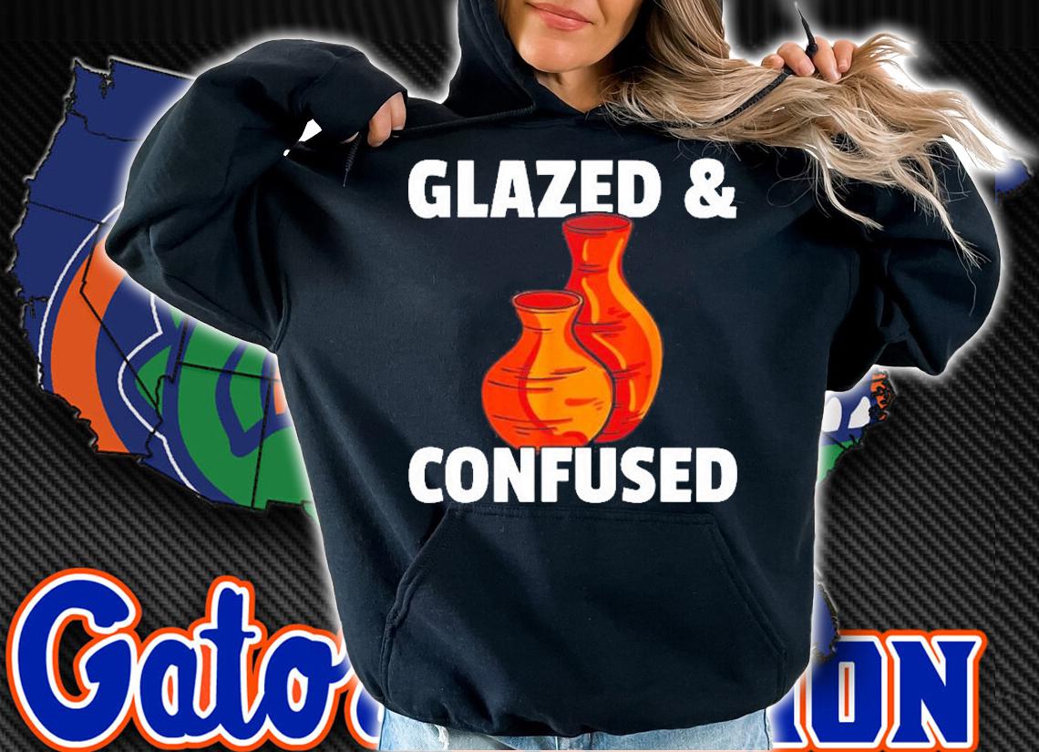 Glazed & Confused Gift Pottery Ceramic For Pot Artists T-Shirt t-shirt
