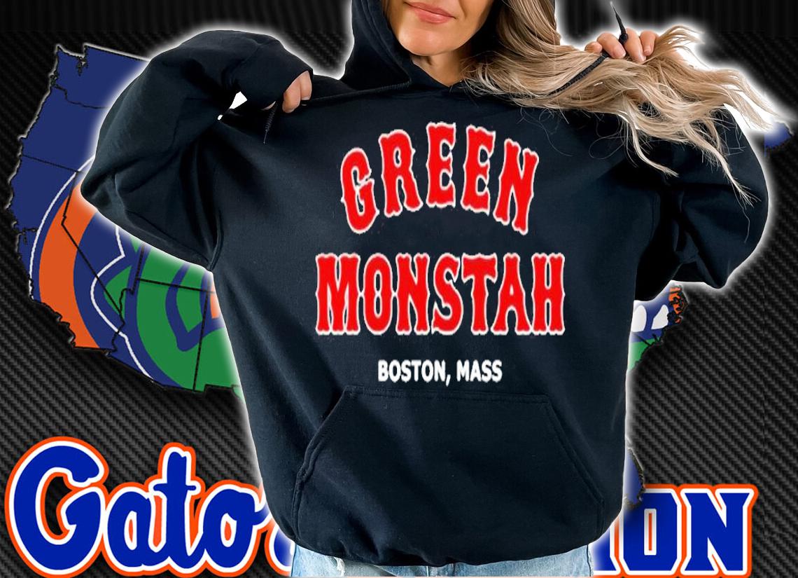 Green Monstah Funny Boston Mass New England Sports T-Shirt t-shirt hoodie