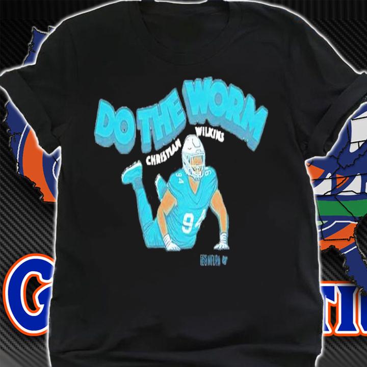 Christian Wilkins Football Do The Worm Shirt t-shirt