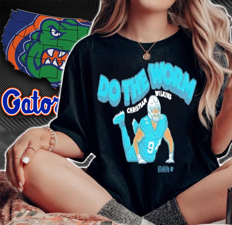Christian Wilkins Football Do The Worm Shirt t-shirt