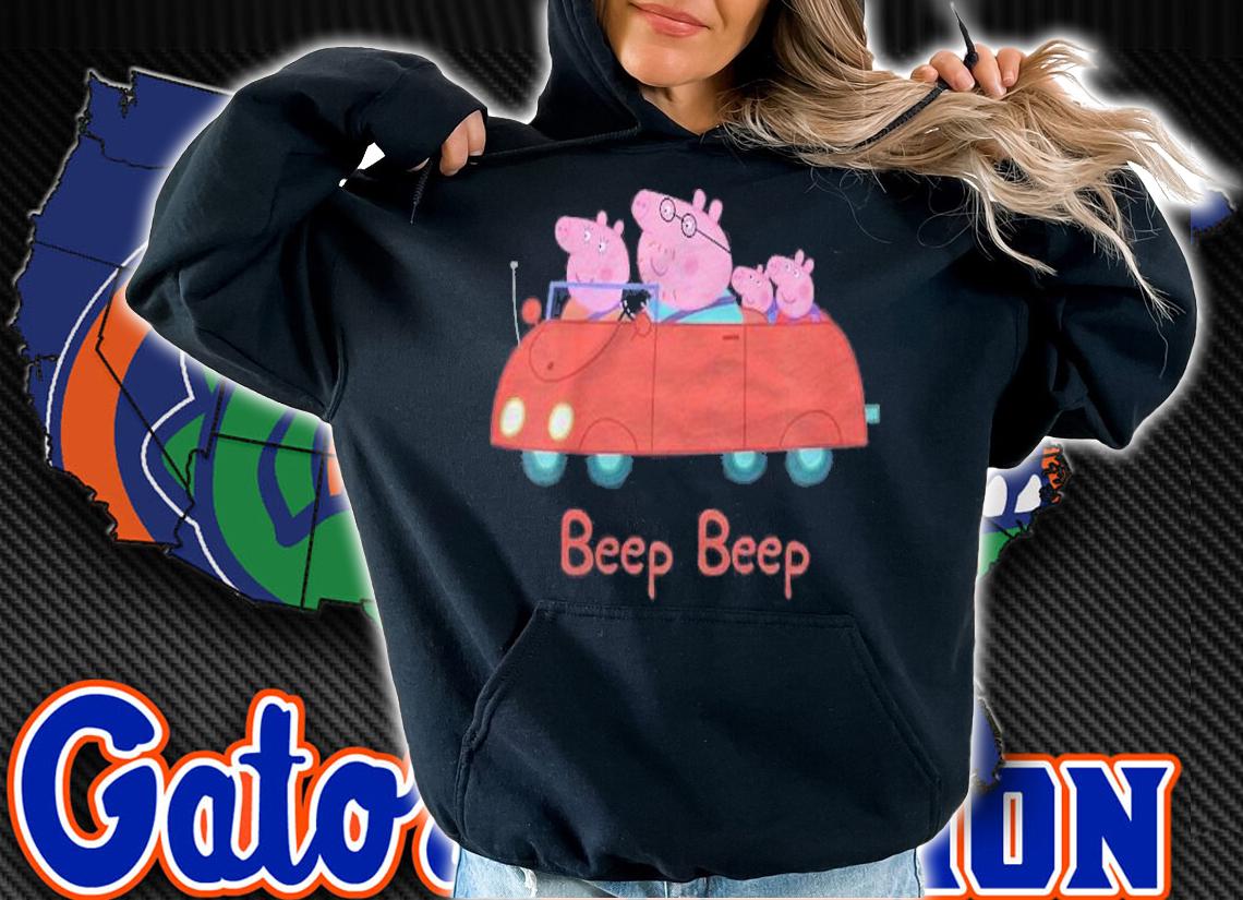 Kinder Peppa Pig Family Car Shirt t-shirt