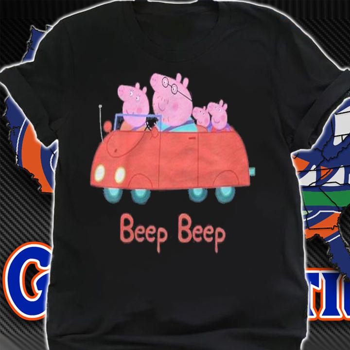 Kinder Peppa Pig Family Car Shirt t-shirt