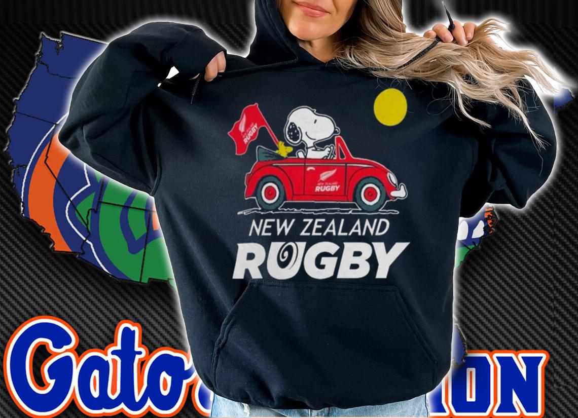 New Zealand Rugby Snoopy And Woodstock t-shirt