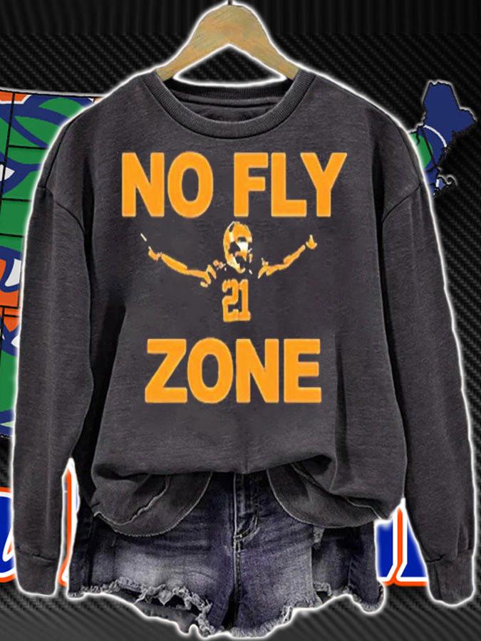 No Fly Zone American Football Lovers Gift T-Shirt t-shirt sweatshirt