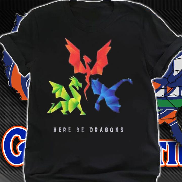 Scp-1762 Where The Dragons Went Origami Style Dragons Classic shirt t-shirt shirt