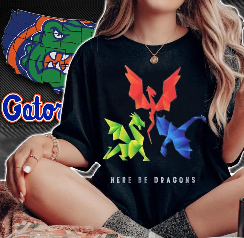 Scp-1762 Where The Dragons Went Origami Style Dragons Classic shirt t-shirt woman shirt