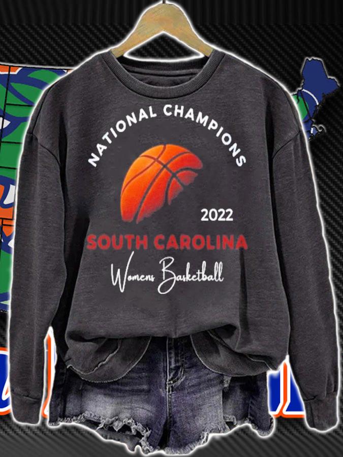 South Carolina Gamecocks National Champions 2022 NCAA Women's Basketball Shirt t-shirt sweatshirt