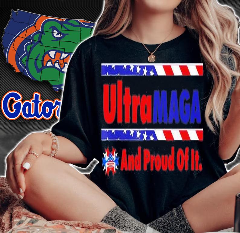 Ultra Maga And Proud Of It Make Trump 2024 Anti Biden T-Shirt t-shirt woman shirt