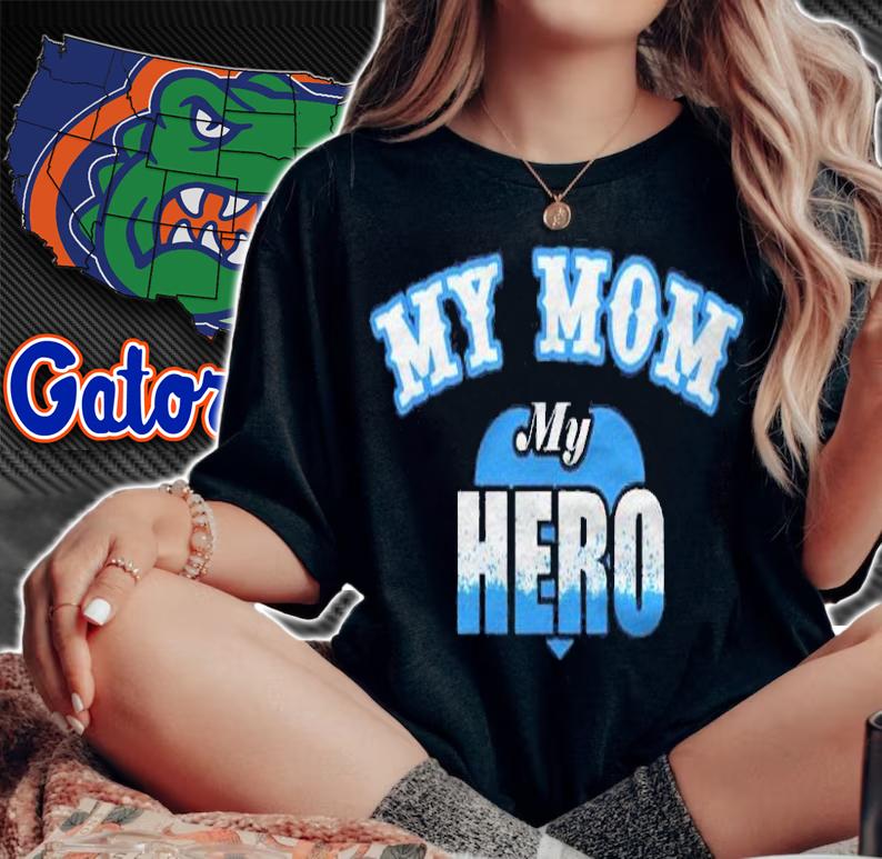 Family 365 My Mom My Hero Mothers Day Giif Shirt