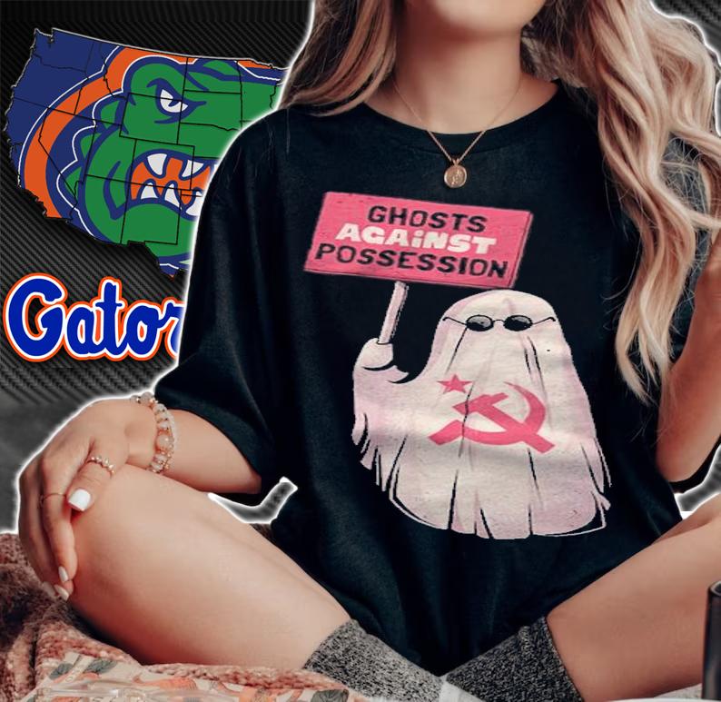 Ghosts Against Possession Shirt woman shirt