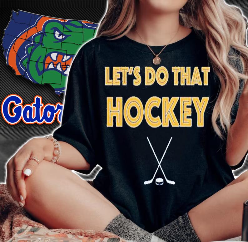 Lets Do That Hockey St. Louis T-Shirt woman shirt