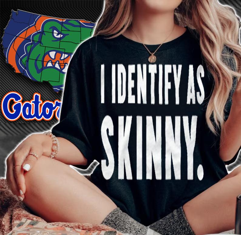 Nikocado Avocado I identify as skinny T-shirt woman shirt