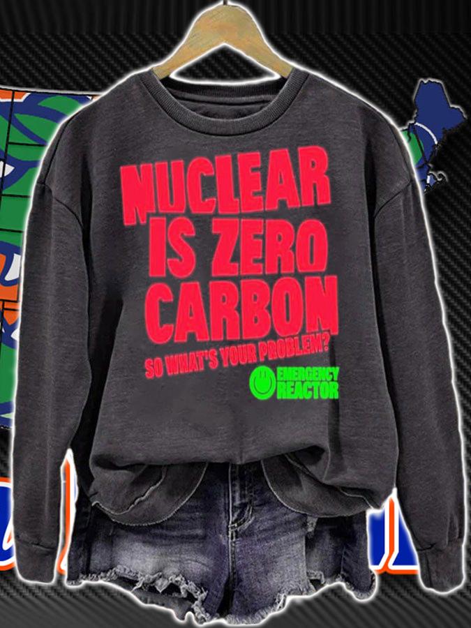 Nyunggai Warren Mundine AO Nuclear Is Zero Carbon So What's Your Problem Emergency Reactor Shirt