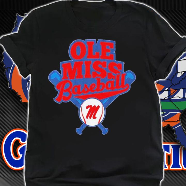 Ole Miss Baseball Logo T-Shirt shirt