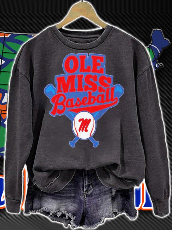 Ole Miss Baseball Logo T-Shirt sweatshirt