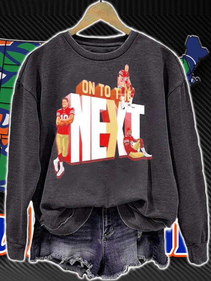San Francisco 49ers Winners 2022 On To The Next Super Wild Card shirt sweatshirt