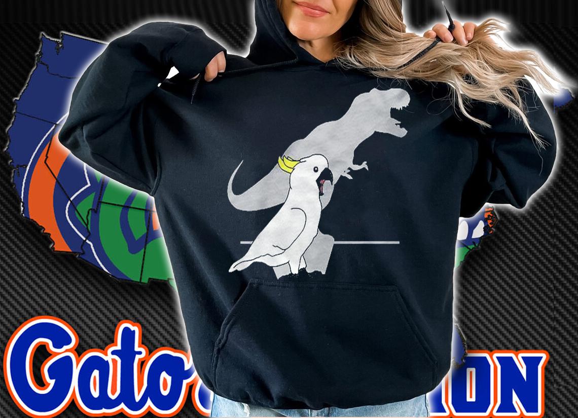 Sulphur Crested Cockatoo T Rex Birb Memes Dinosaur Parrot Shirt