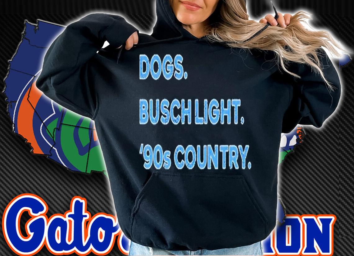 Dogs Busch Light 90S Country T-Shirt hoodie