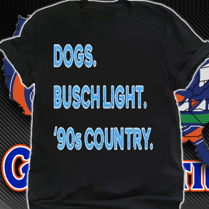 Dogs Busch Light 90S Country T-Shirt shirt