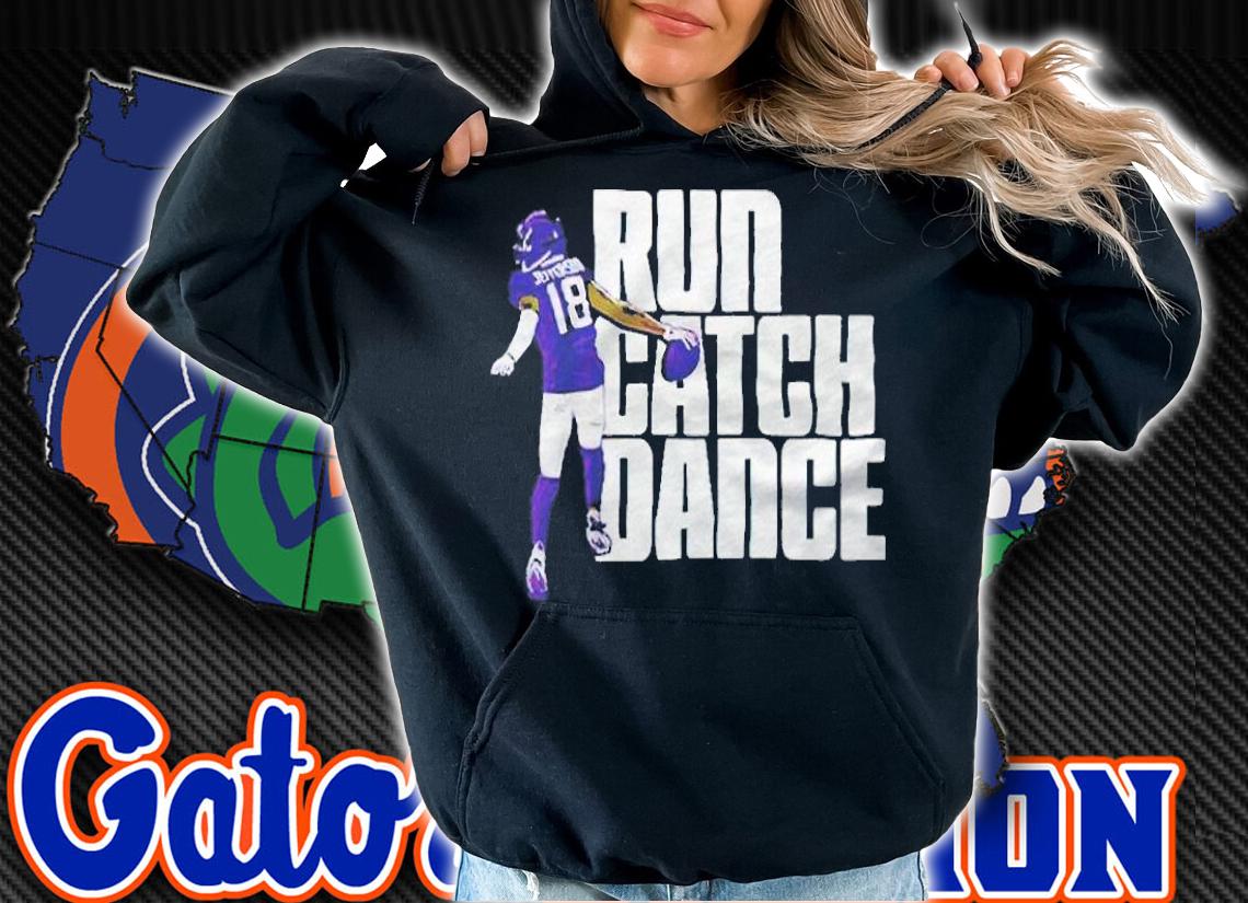 Justin Jefferson run catch dance T-shirt hoodie