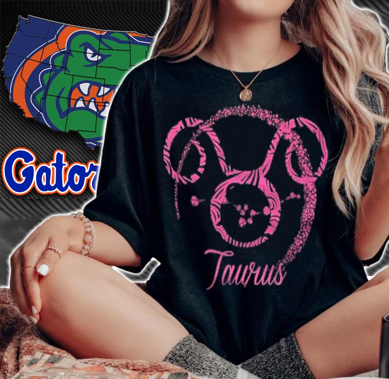 Pink Taurus Zodiac Sign April Or May Birthday Shirt woman shirt