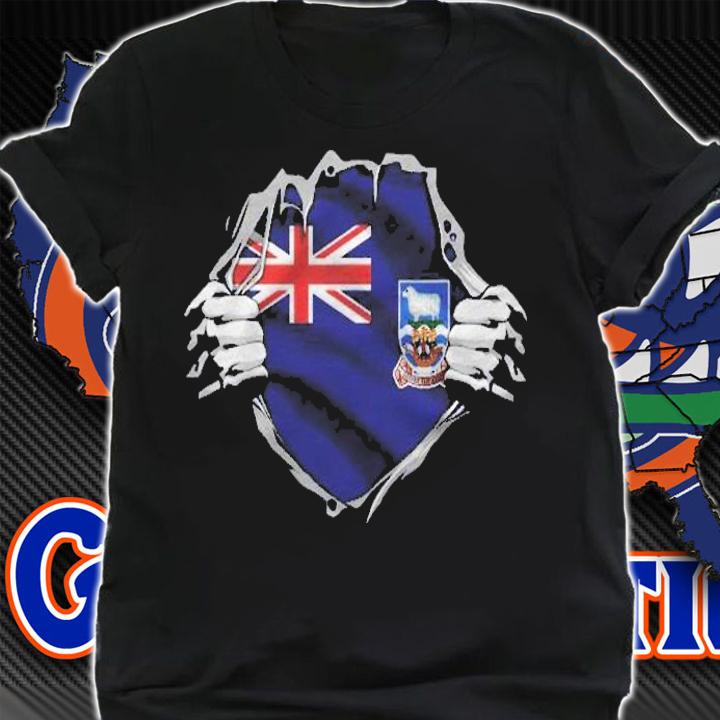 Super Falkland Islander Heritage Falkland Islands Roots Flag Shirt shirt